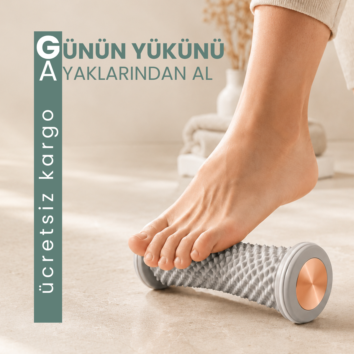 Adımora® Ayak Masaj Rulosu